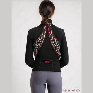 Zoot Sports Bicycling Zipper Red and Black Jacket - Medium